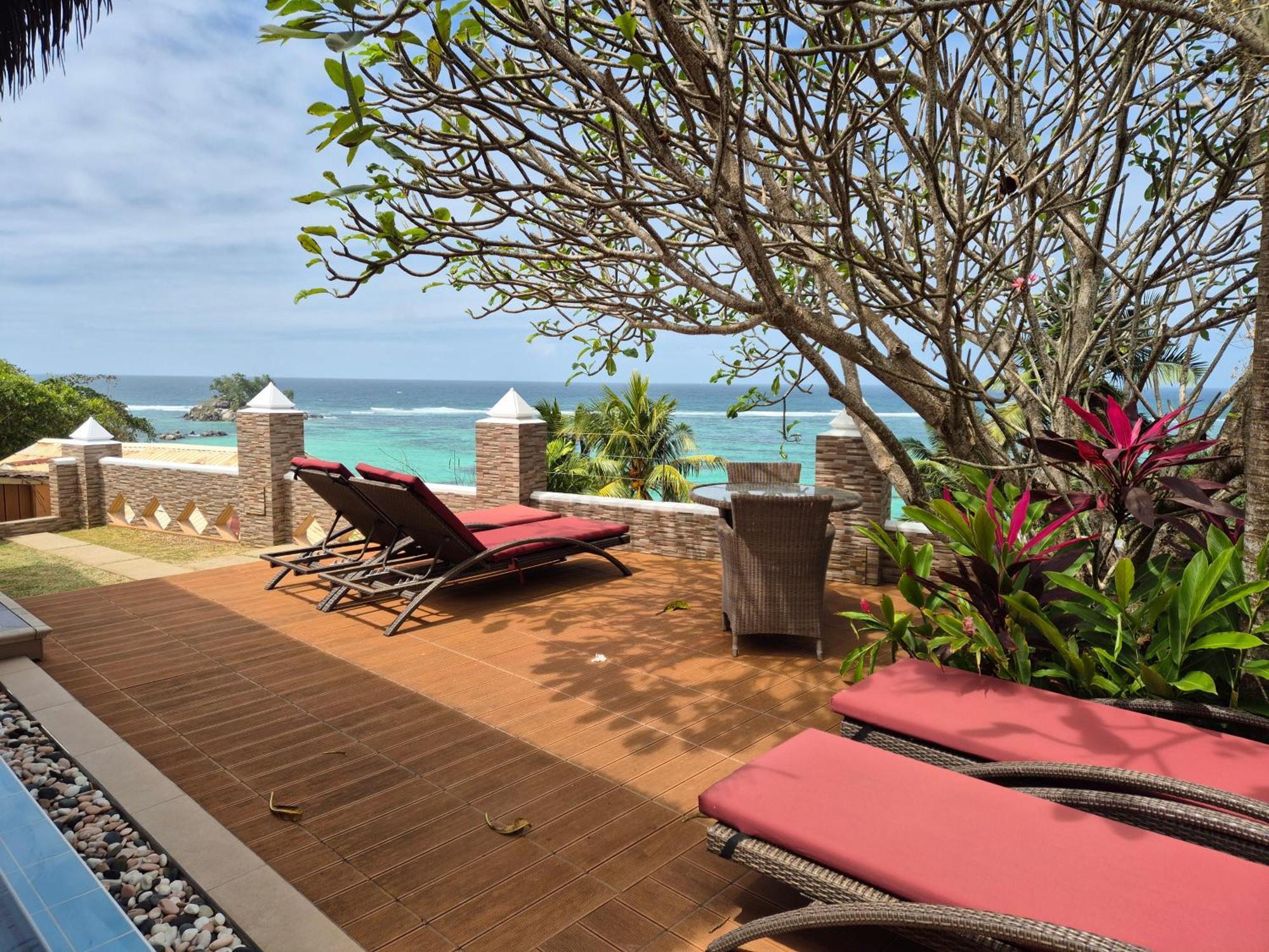 Au Fond De Mer View Anse Royale Exterior foto