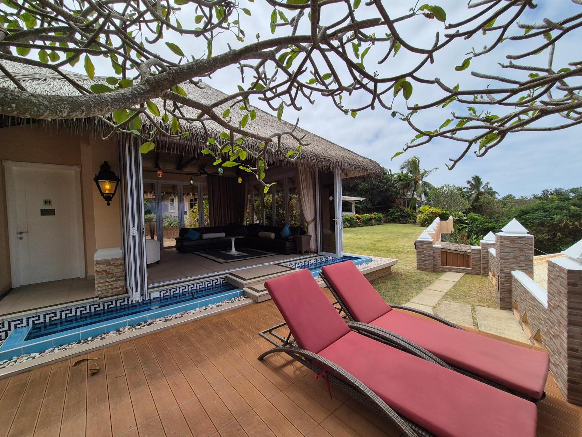 Au Fond De Mer View Anse Royale Exterior foto