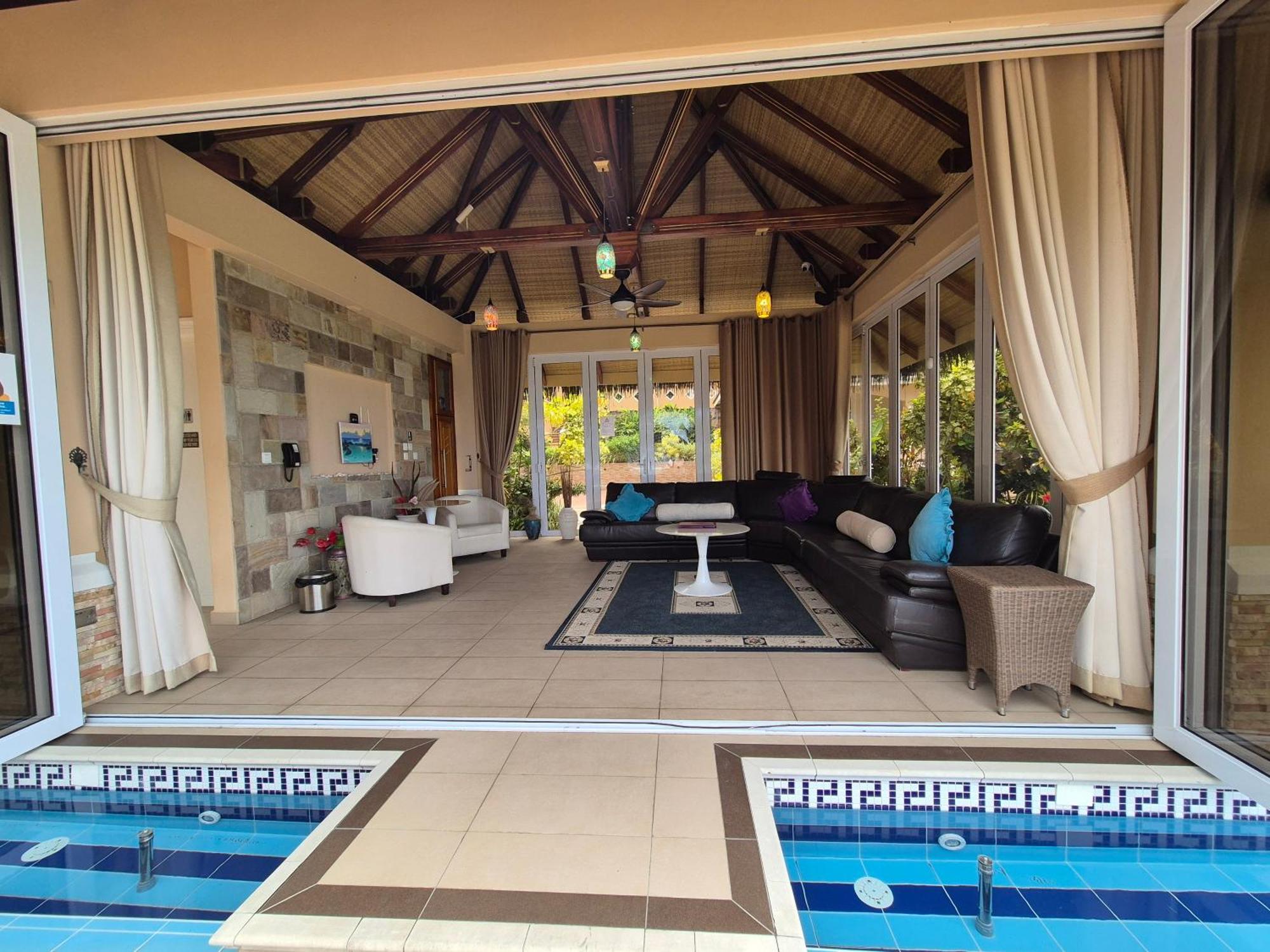 Au Fond De Mer View Anse Royale Exterior foto